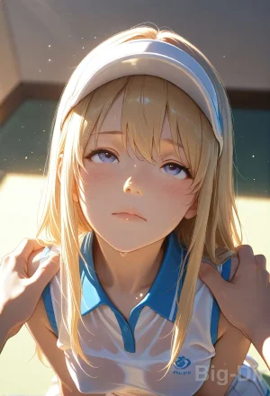 S03-First Day Tennis Temptation Innocent Stretches Ignite Locker Room Passion - Page 9