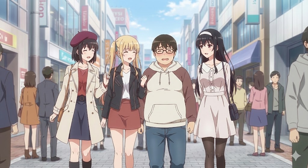 Saekano Ecchi Utaha, Eriri Megumi with the Fat Leader Non-Explicit Series - Image 14