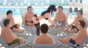 Saekano Ecchi Utaha, Eriri Megumi with the Fat Leader Non-Explicit Series - Page 4