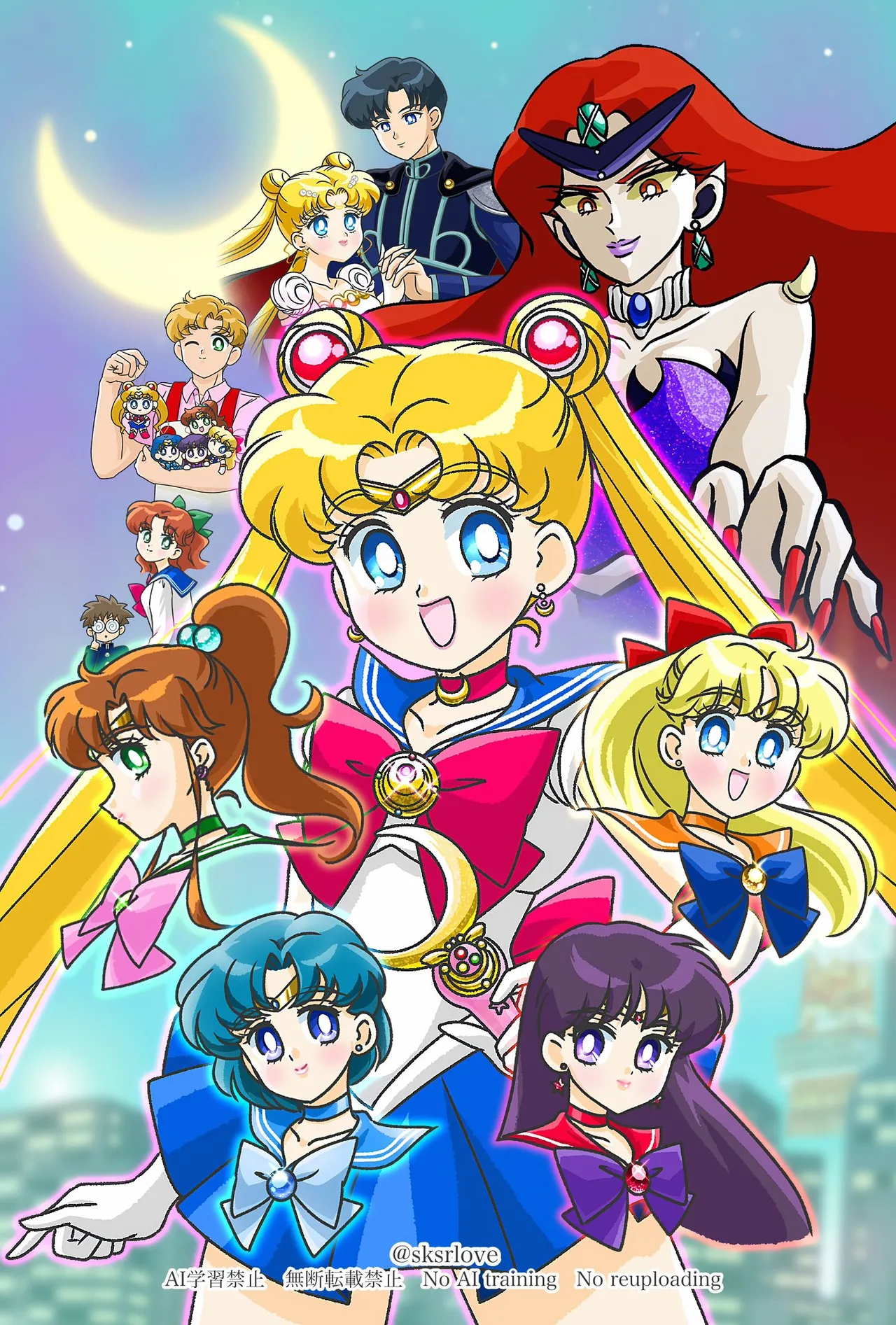 Sailor moon art compilation - Image 108