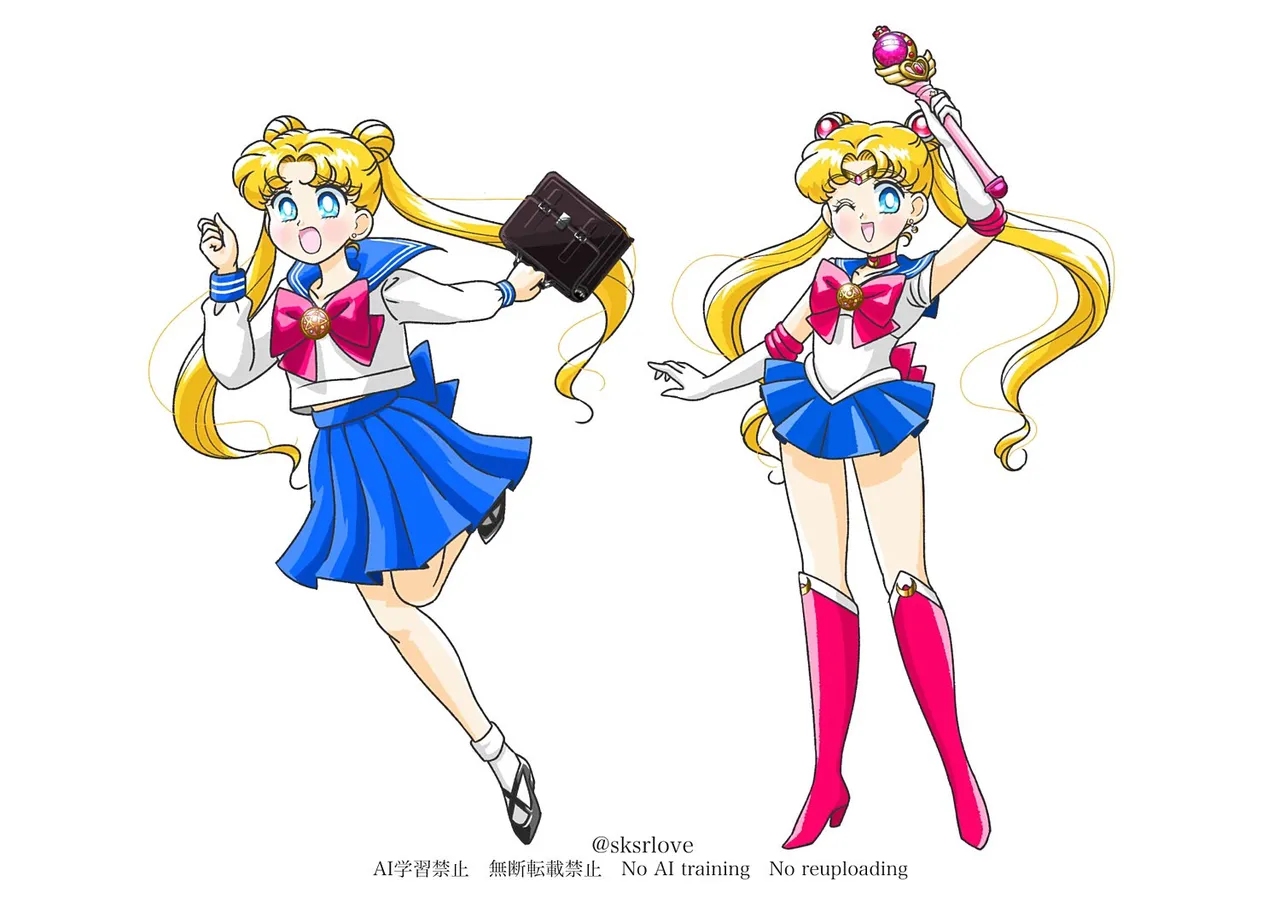 Sailor moon art compilation - Image 152