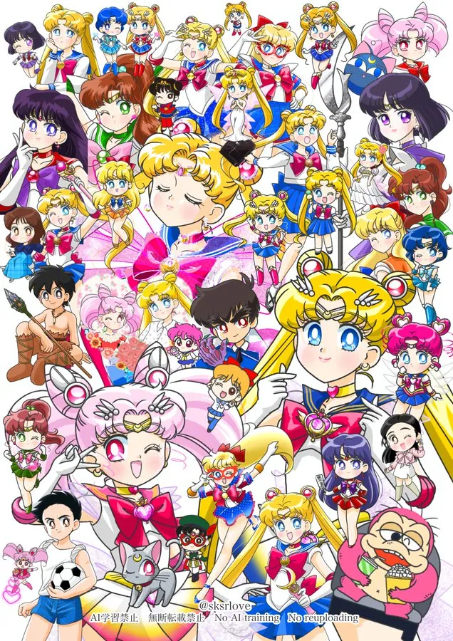 Sailor moon art compilation - Image 235