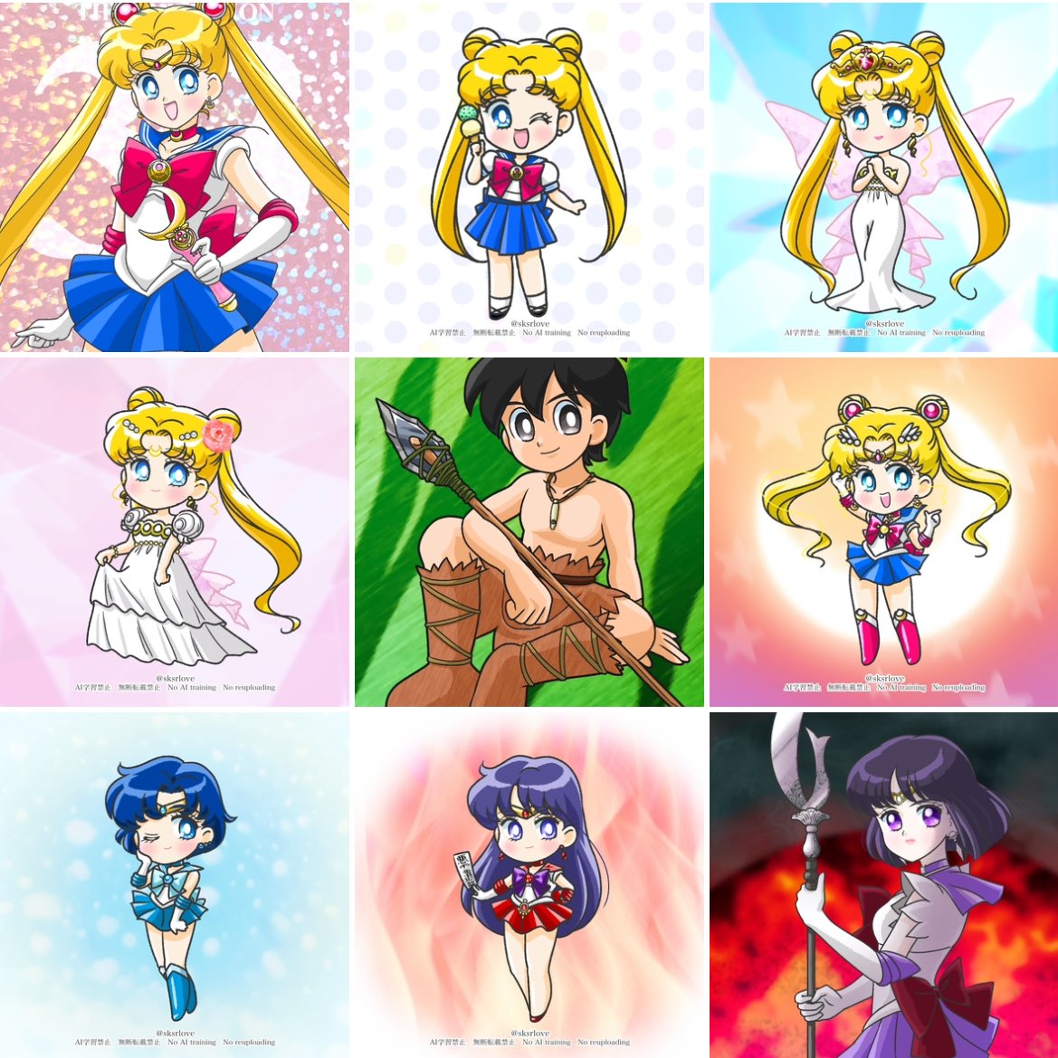Sailor moon art compilation - Image 72