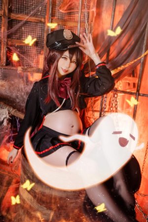 Sally dorasnow Genshin impact-Hu Tao-Cosplayer pregnantAI - Page 15