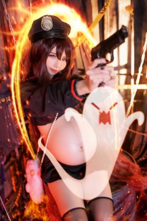 Sally dorasnow Genshin impact-Hu Tao-Cosplayer pregnantAI - Page 41