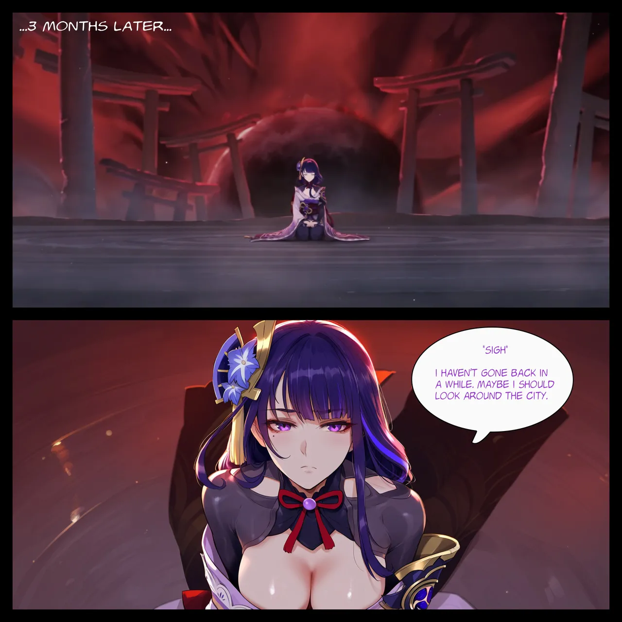 SAMSARA_AI Raiden Shogun Blacked Comic Revamp - Image 11
