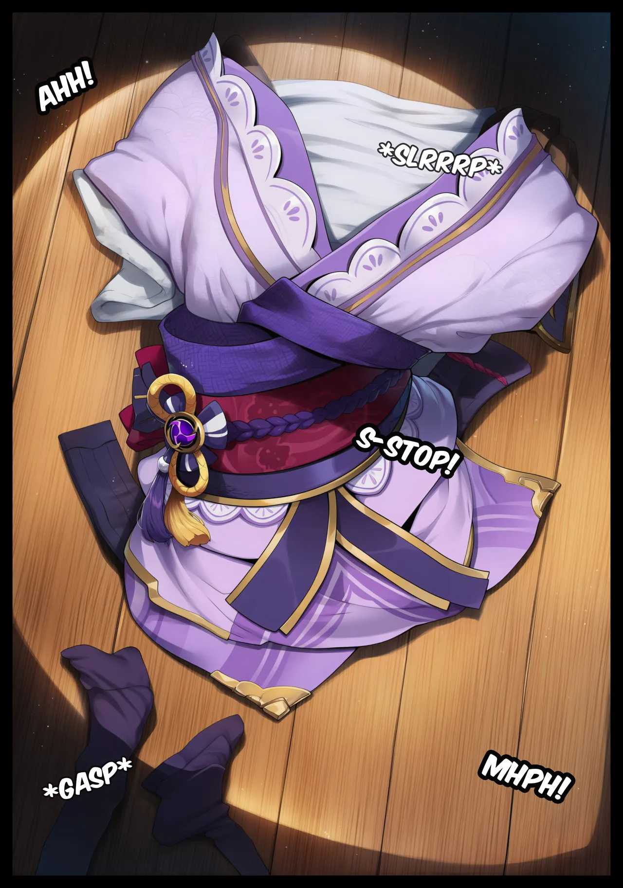 SAMSARA_AI Raiden Shogun Blacked Comic Revamp - Image 124