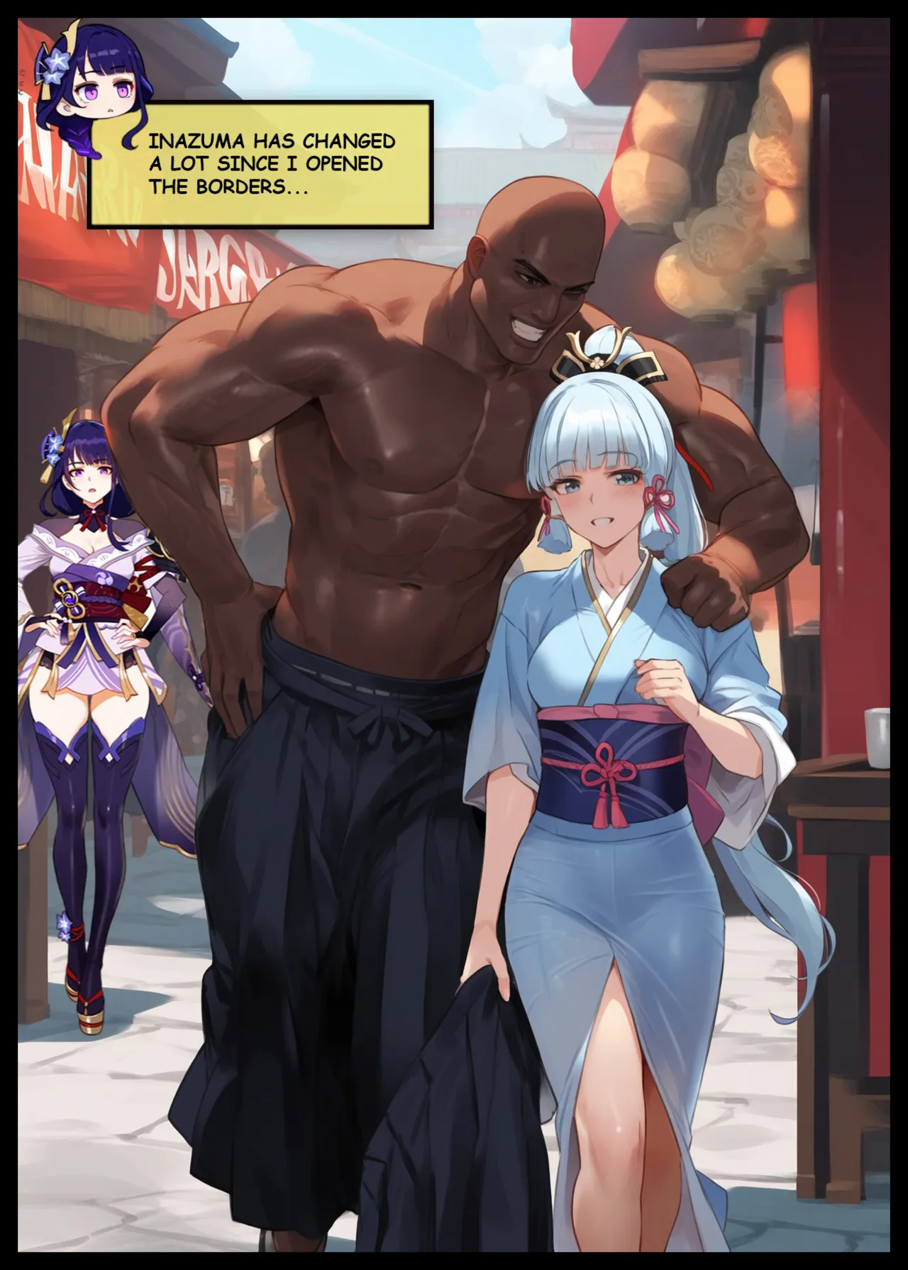 SAMSARA_AI Raiden Shogun Blacked Comic Revamp - Image 13