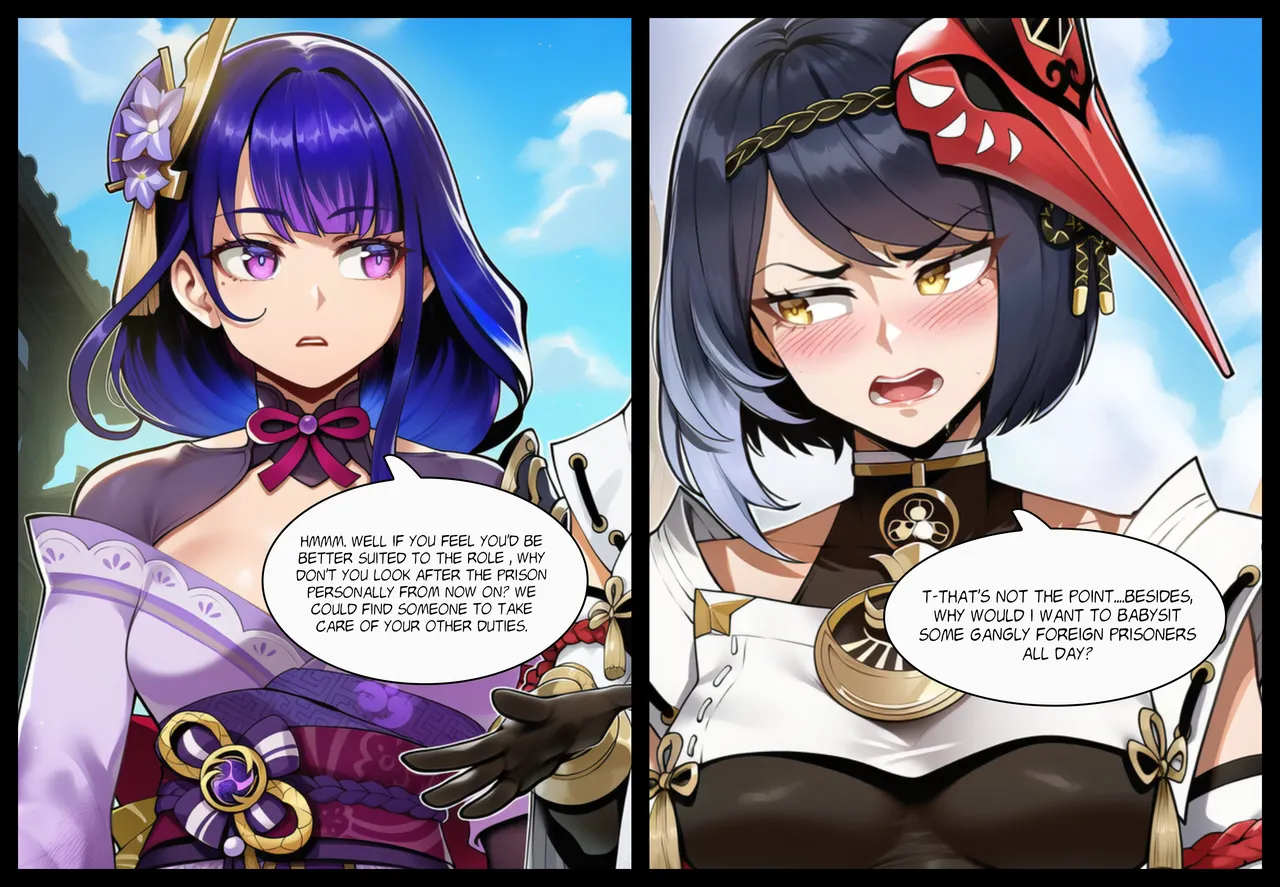 SAMSARA_AI Raiden Shogun Blacked Comic Revamp - Image 132