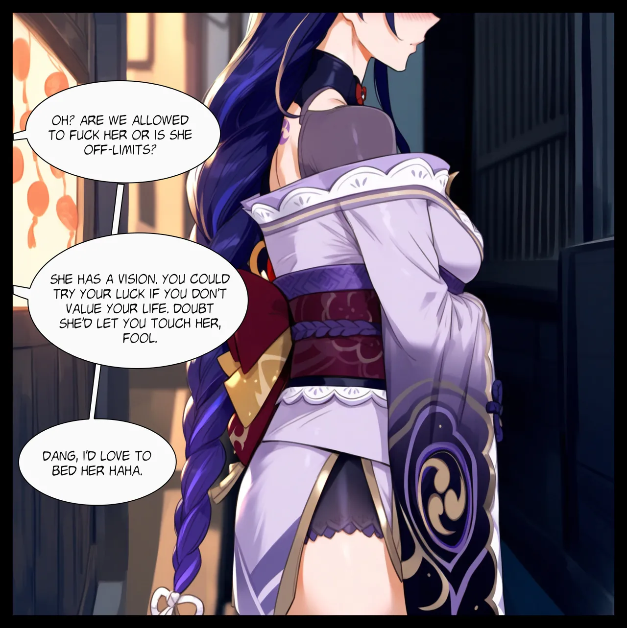SAMSARA_AI Raiden Shogun Blacked Comic Revamp - Image 16