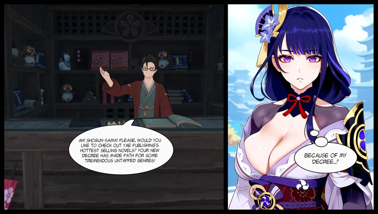SAMSARA_AI Raiden Shogun Blacked Comic Revamp - Image 20