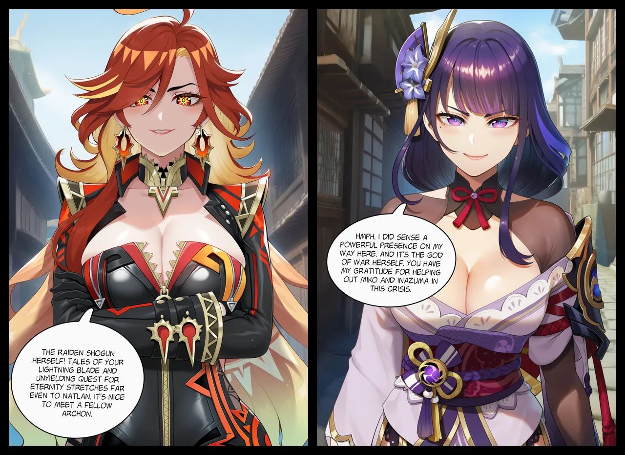 SAMSARA_AI Raiden Shogun Blacked Comic Revamp - Image 28