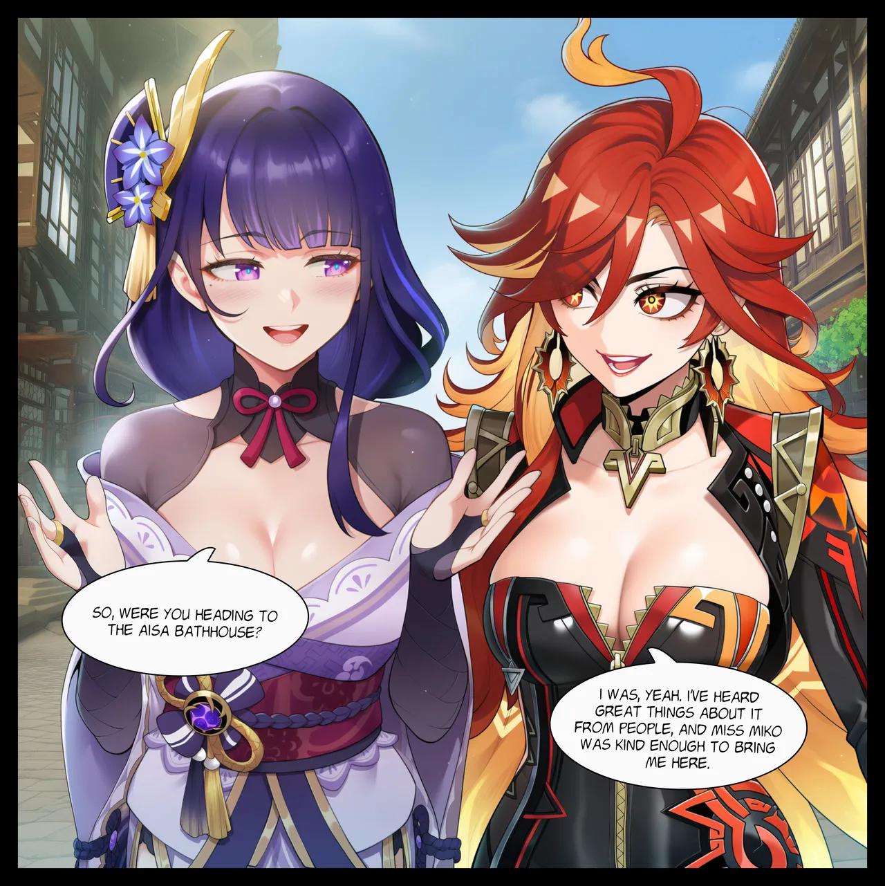 SAMSARA_AI Raiden Shogun Blacked Comic Revamp - Image 30