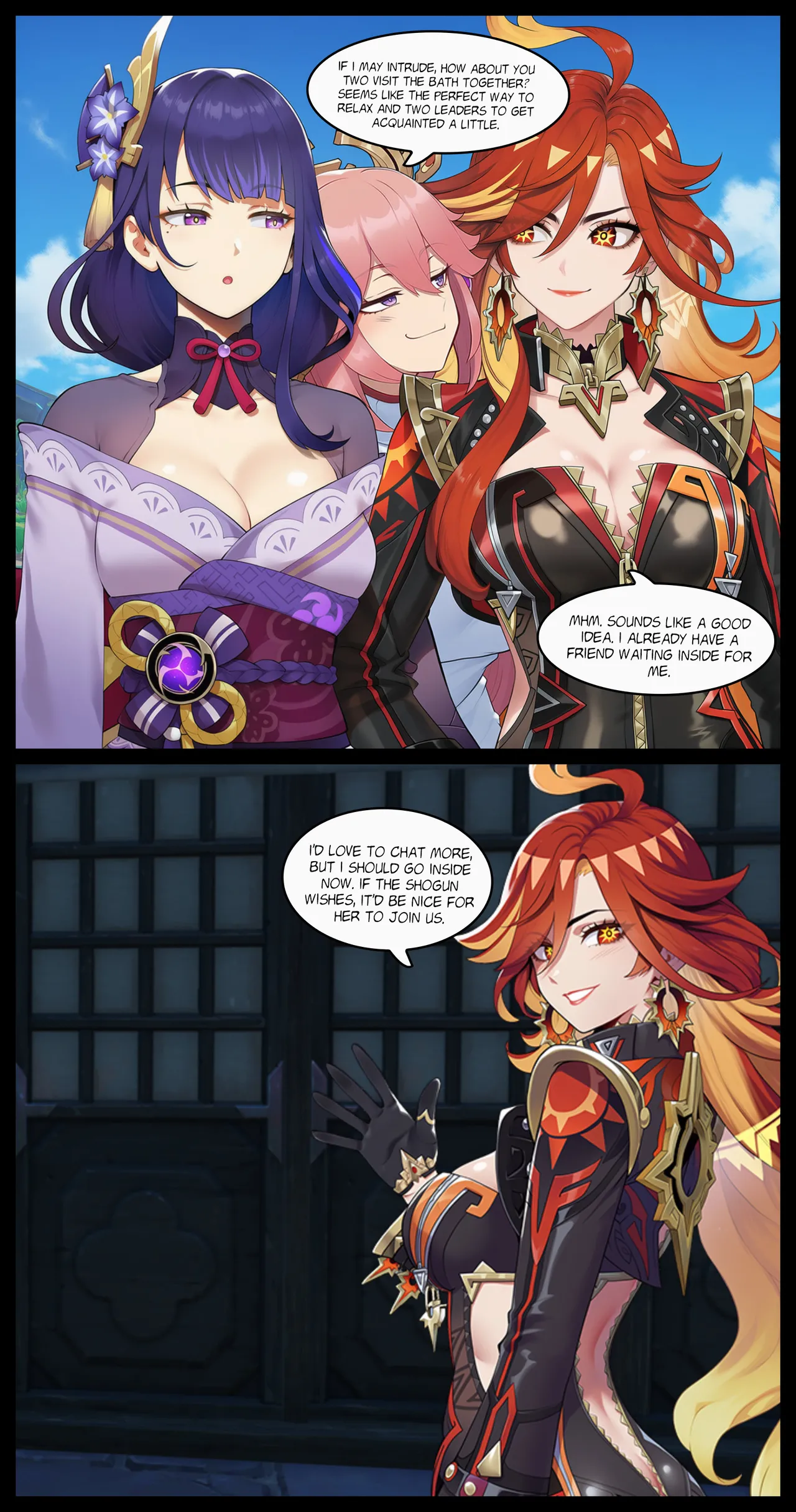 SAMSARA_AI Raiden Shogun Blacked Comic Revamp - Image 31