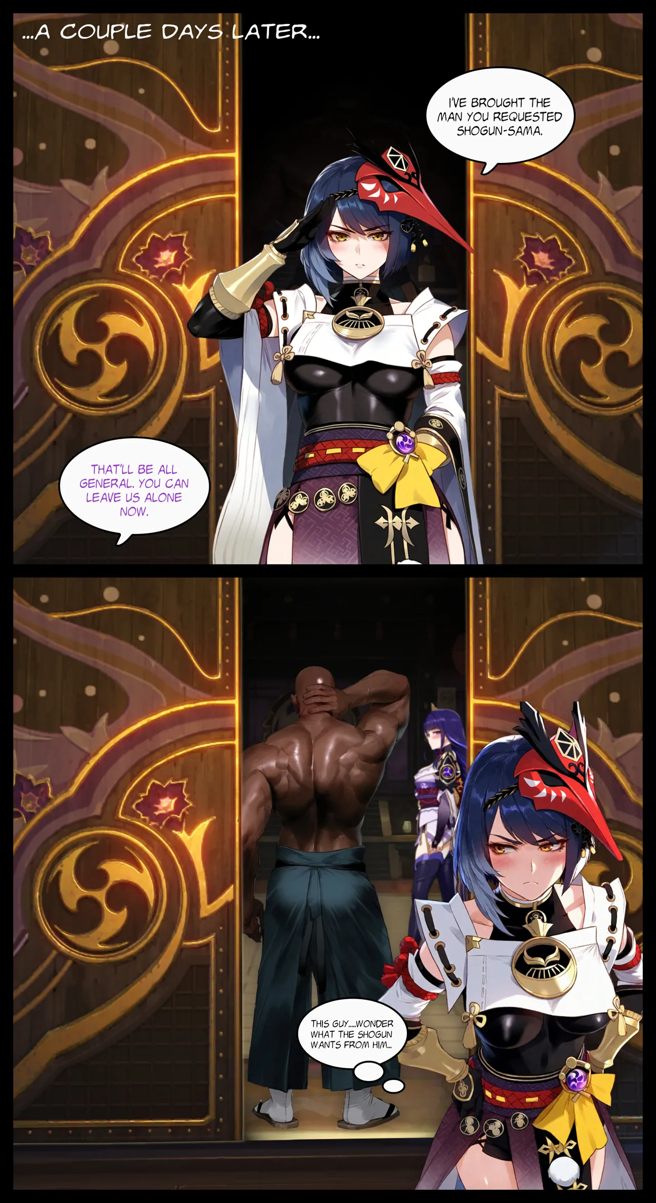 SAMSARA_AI Raiden Shogun Blacked Comic Revamp - Image 50