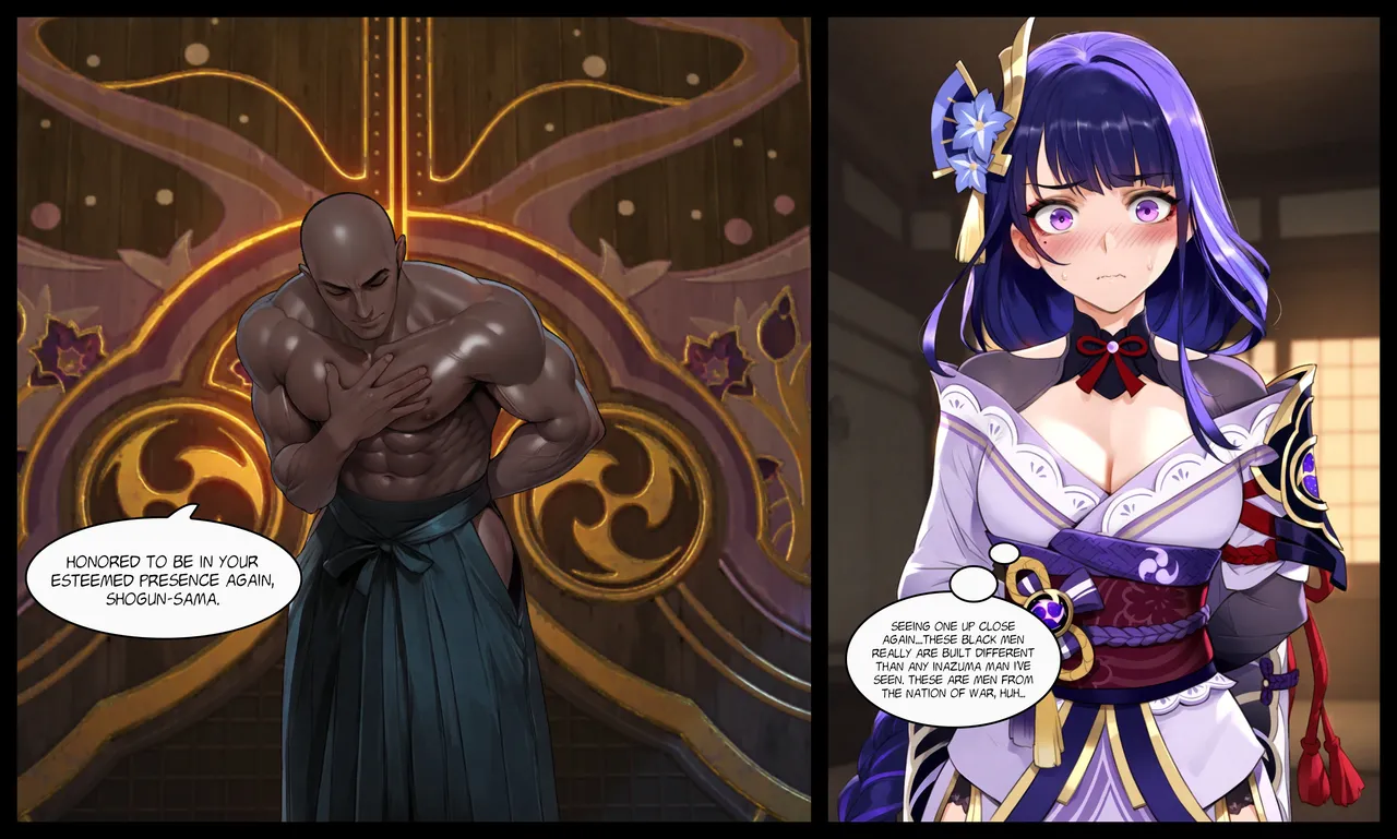 SAMSARA_AI Raiden Shogun Blacked Comic Revamp - Image 51