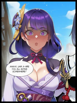 SAMSARA_AI Raiden Shogun Blacked Comic Revamp - Page 136