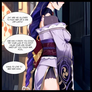 SAMSARA_AI Raiden Shogun Blacked Comic Revamp - Page 16
