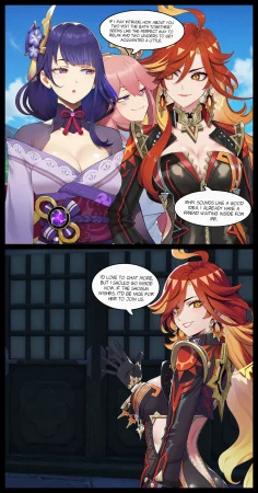 SAMSARA_AI Raiden Shogun Blacked Comic Revamp - Page 31