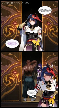 SAMSARA_AI Raiden Shogun Blacked Comic Revamp - Page 50