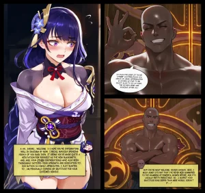 SAMSARA_AI Raiden Shogun Blacked Comic Revamp - Page 53
