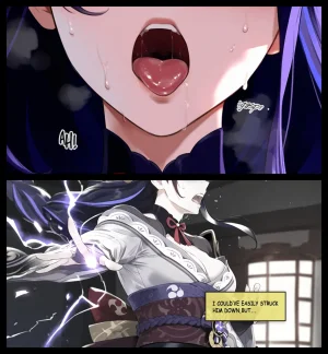 SAMSARA_AI Raiden Shogun Blacked Comic Revamp - Page 62