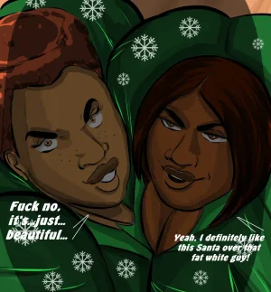 Santa baby Dont stop BBWTSCOMIC - Page 8