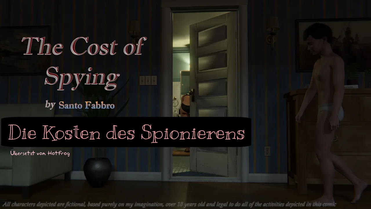 Santo Fabbro - Santori Stories 1 - The Cost of Spying german - Image 1