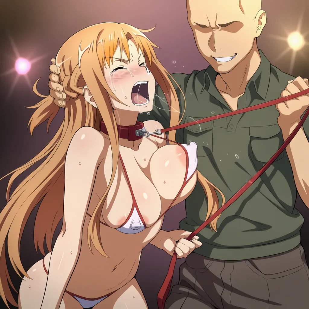 SAO アスナ 屈辱 奴隷オークション 前編 他 - Image 44