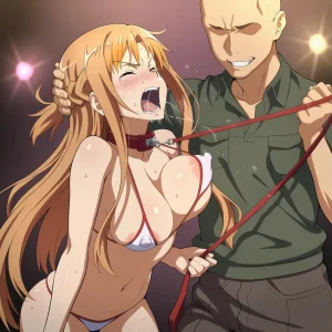 SAO アスナ 屈辱 奴隷オークション 前編 他 - Page 44