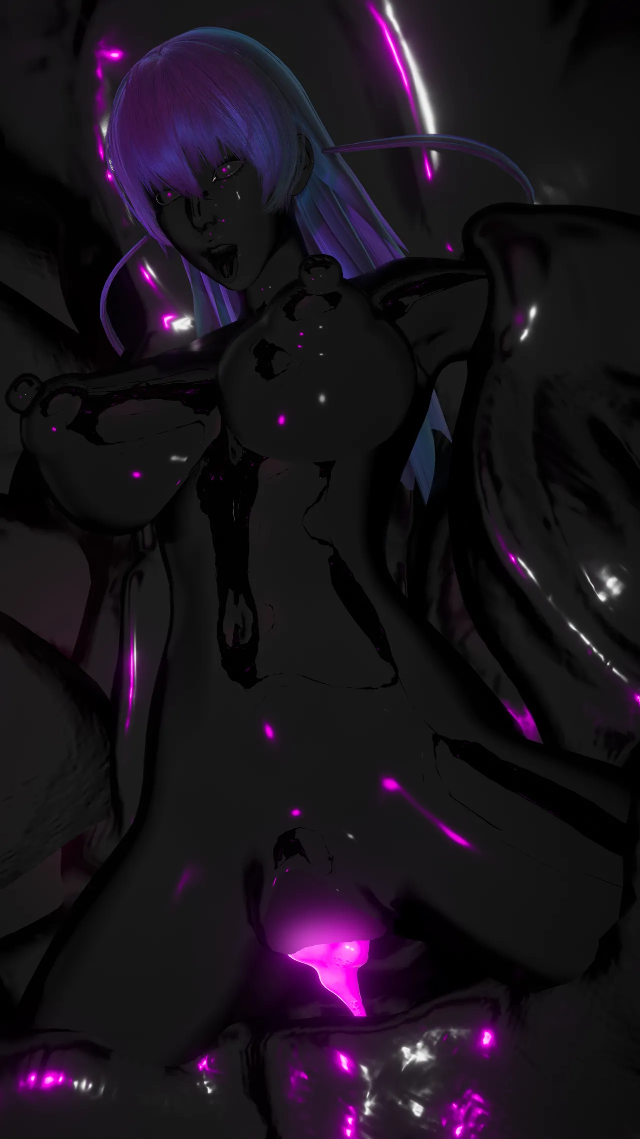 Saori LIVING LATEX TAIMANIN ERO PRISON 1-2 - Image 16