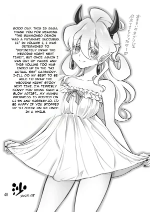 Sasya Sachie The summoned creature was a hermaphrodite succubus. II MTL - Page 48