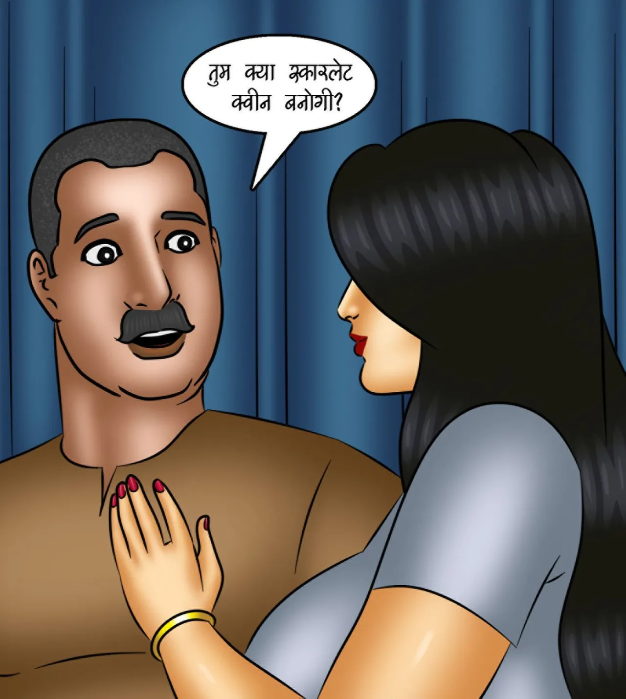 Savita Bhabhi Episode 118 The Mis-Adventures of Scarlet Queen Hindi - Image 14