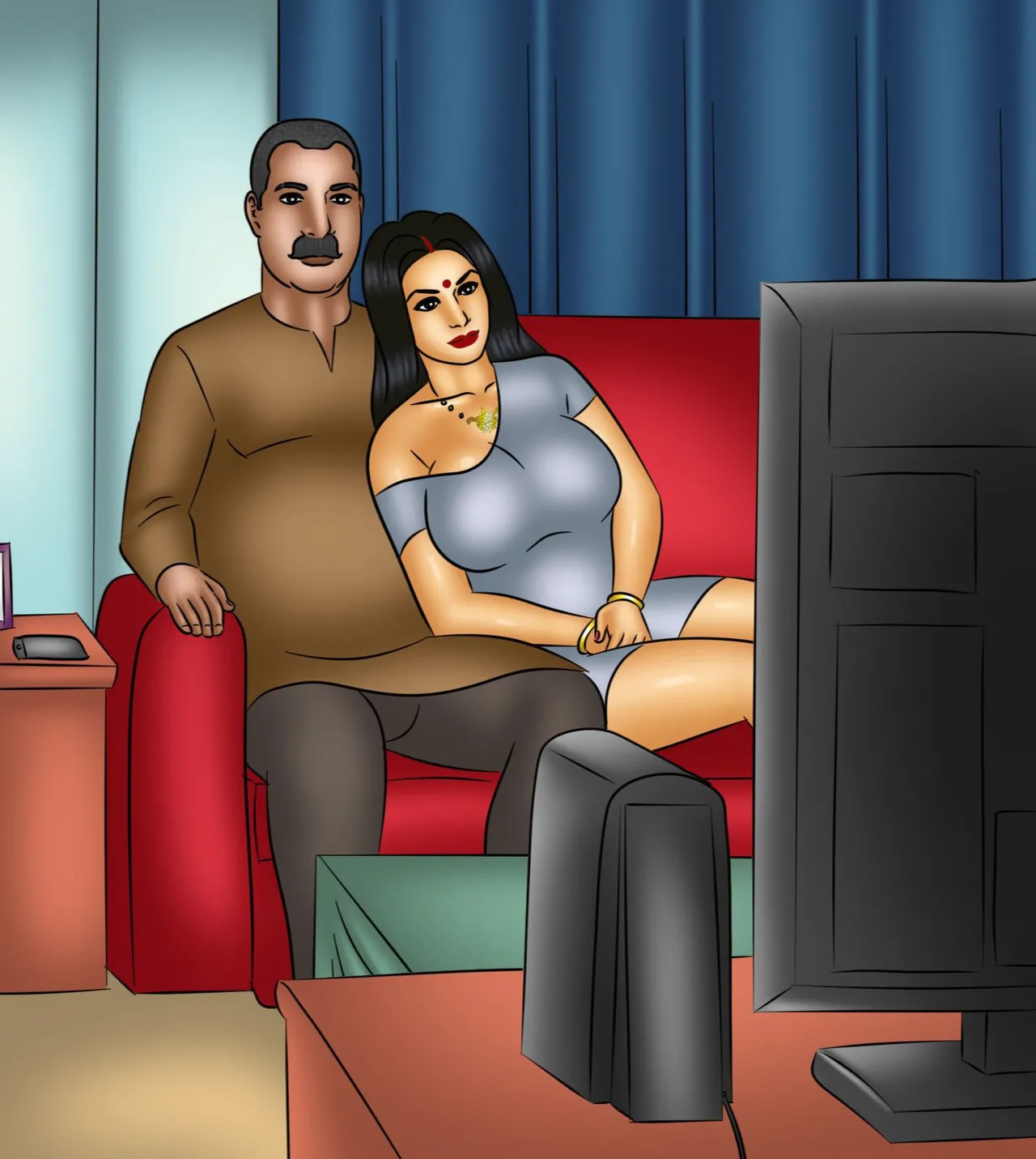 Savita Bhabhi Episode 118 The Mis-Adventures of Scarlet Queen Hindi - Image 2