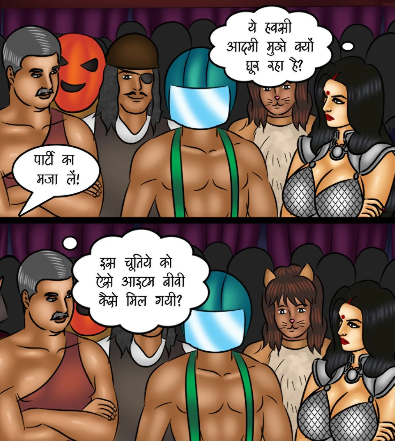 Savita Bhabhi Episode 118 The Mis-Adventures of Scarlet Queen Hindi - Image 56