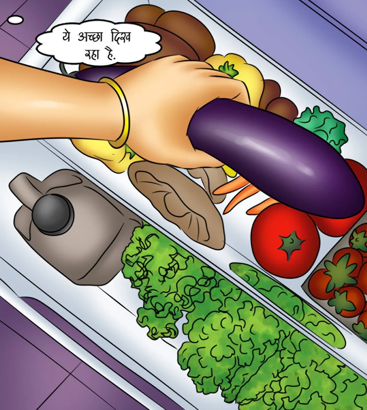 Savita Bhabhi Episode 121 The Queen of Desires Hindi - Image 4