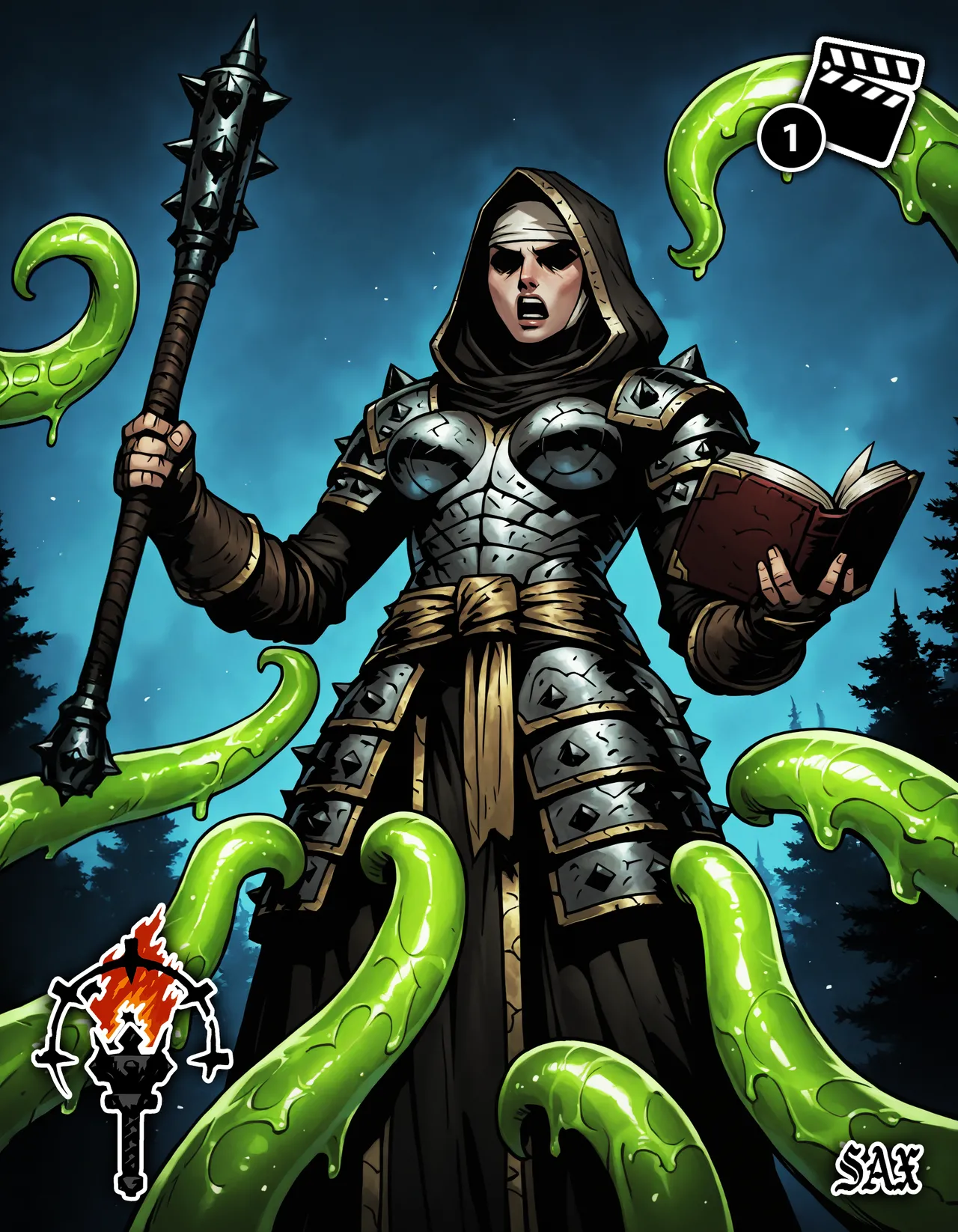 SAX Secret Cuts 1 - Sticky Embrace Darkest Dungeon Textless - Image 1