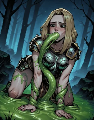 SAX Secret Cuts 1 - Sticky Embrace Darkest Dungeon Textless - Page 27