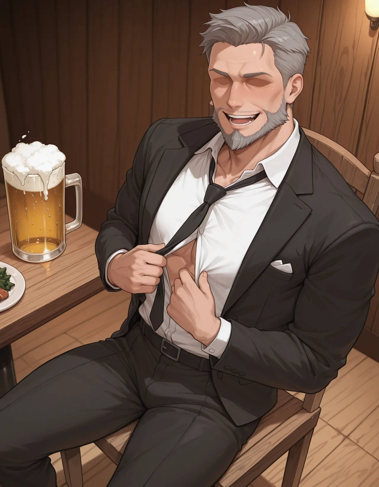 SAX The Shinra Experiment - Chapter 6 Final Fantasy VII Textless - Image 261