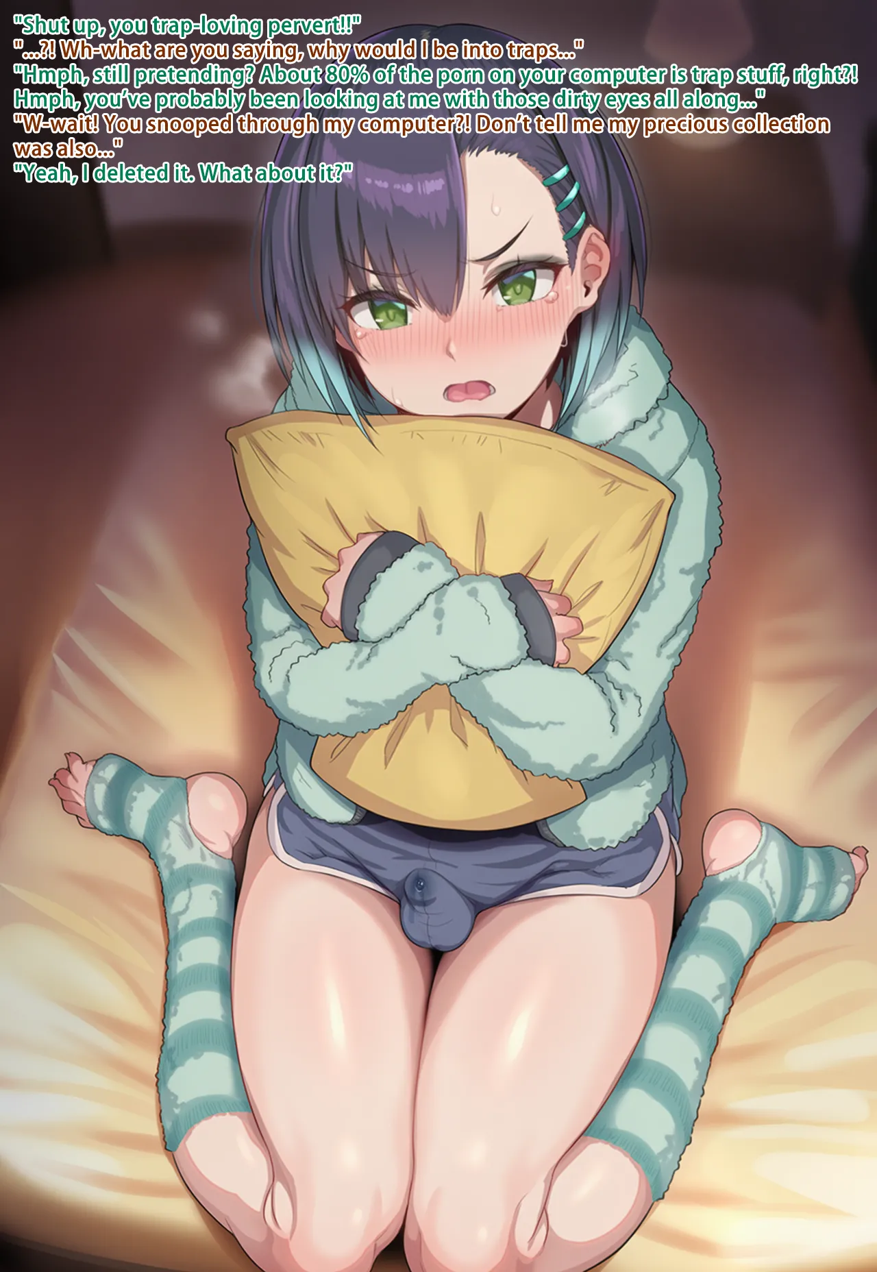 超级子弹拳SBP Training a femboy Mizuki 1 English Ongoing - Image 13