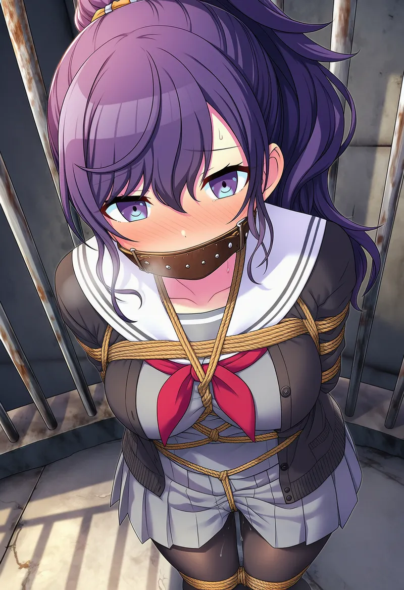 School Girls Bondage - Image 111