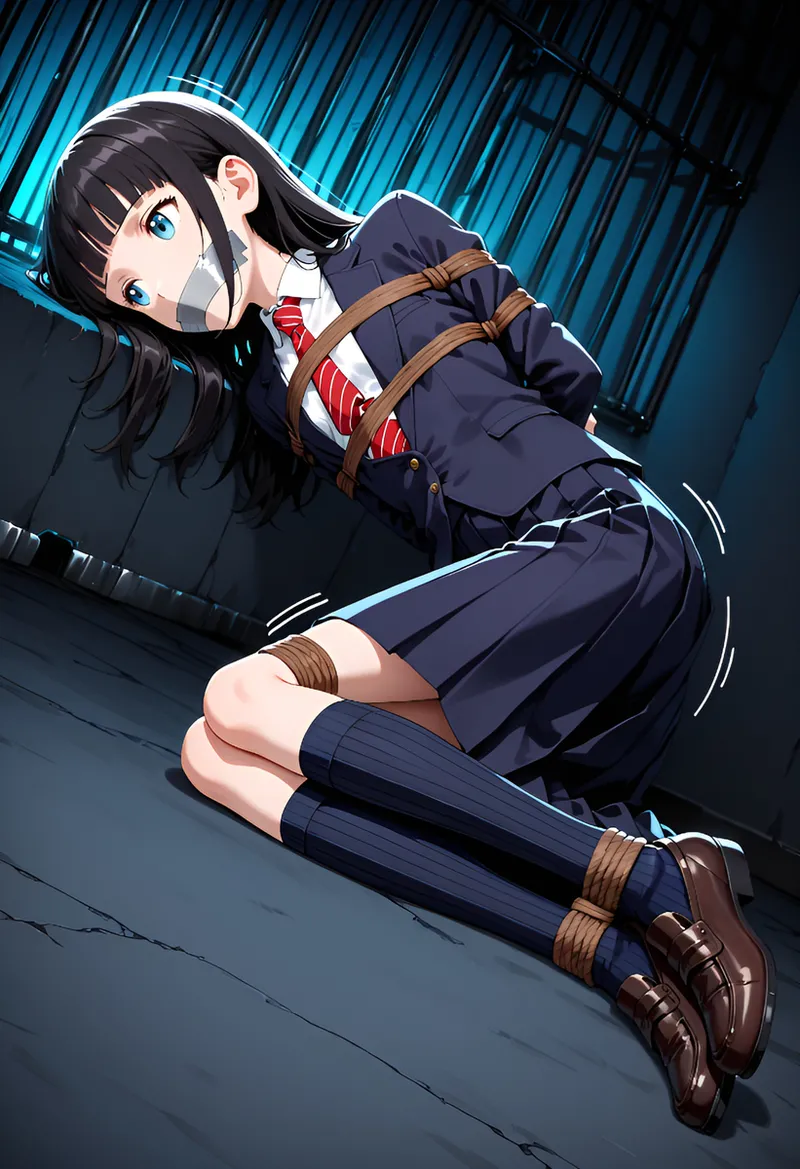 School Girls Bondage - Image 15