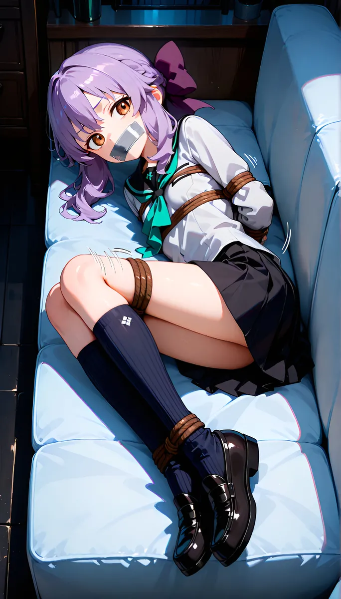 School Girls Bondage - Image 16