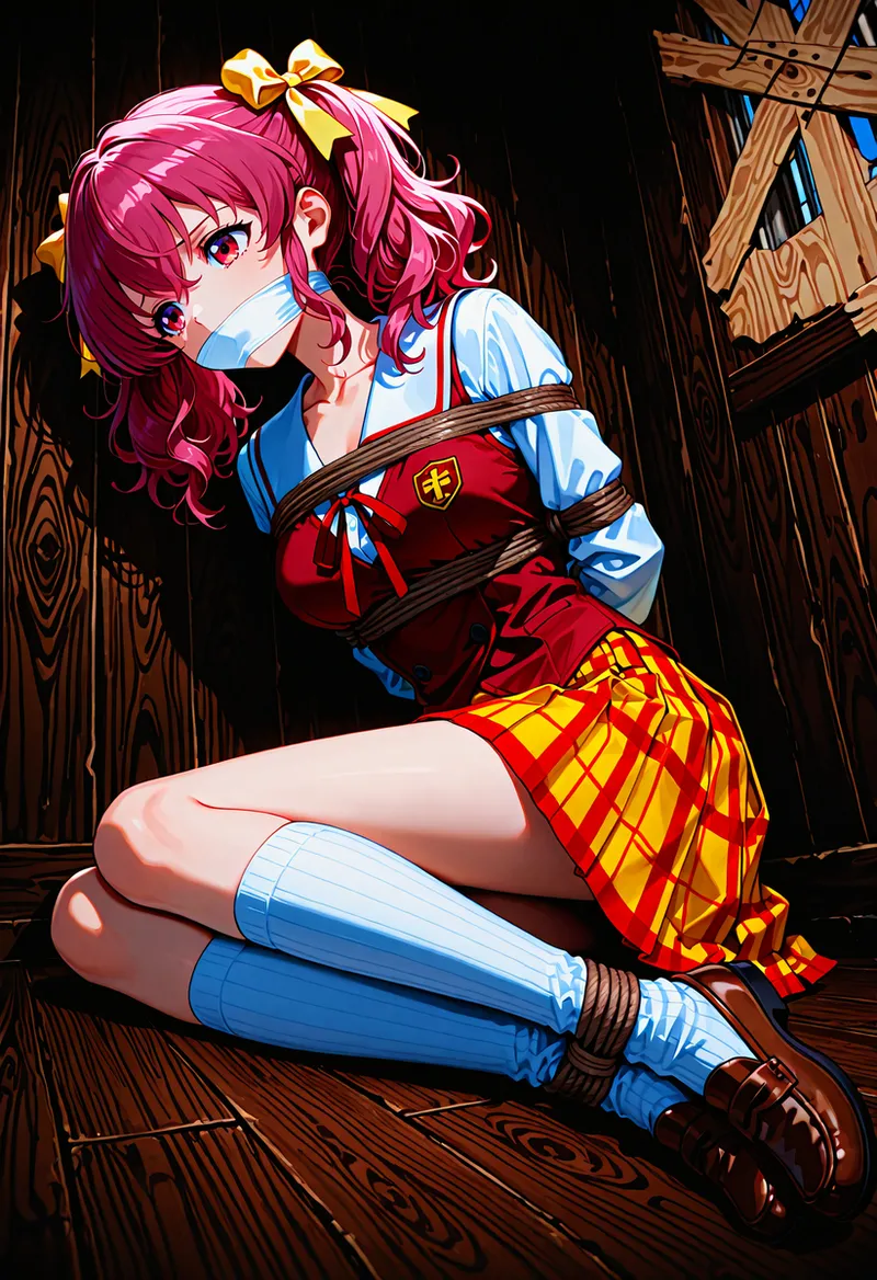 School Girls Bondage - Image 201