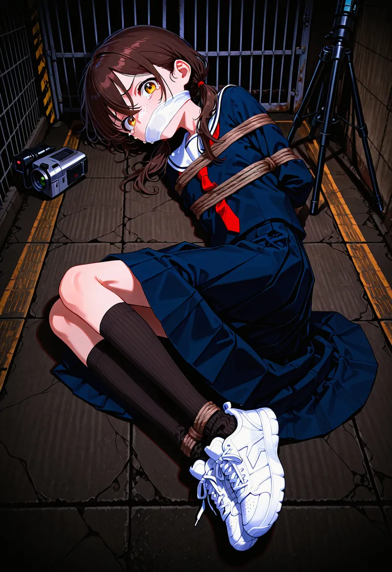 School Girls Bondage - Image 22