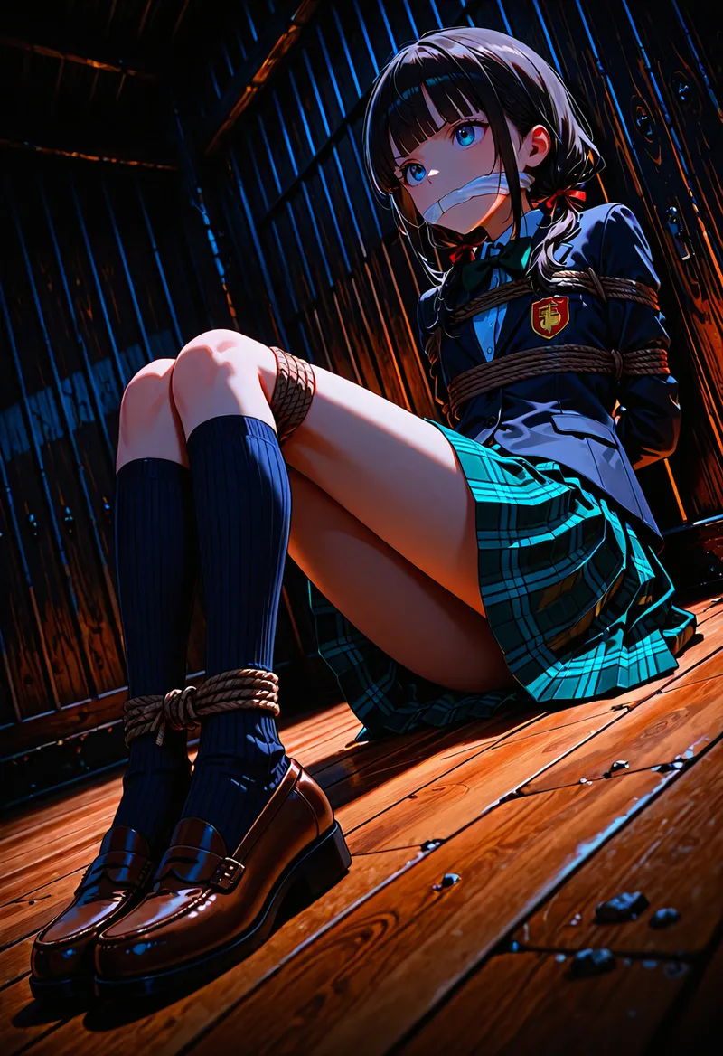 School Girls Bondage - Image 24