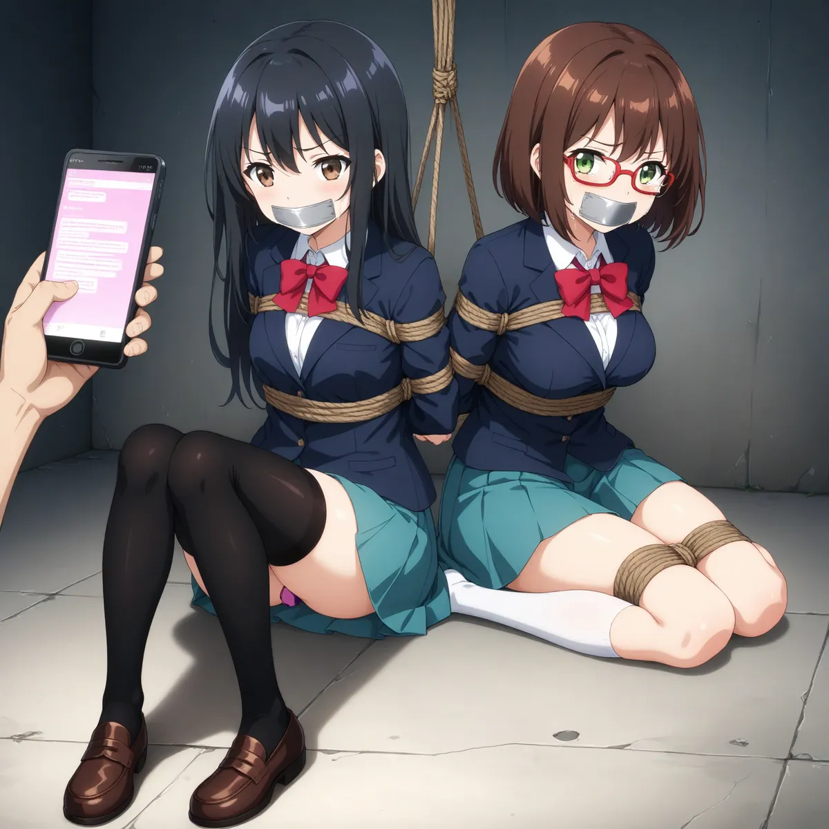 School Girls Bondage - Image 260