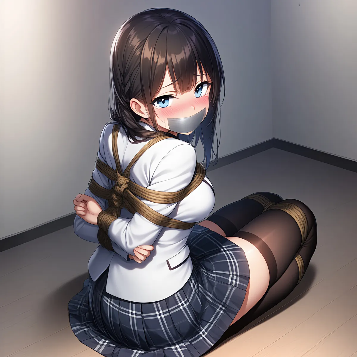 School Girls Bondage - Image 35