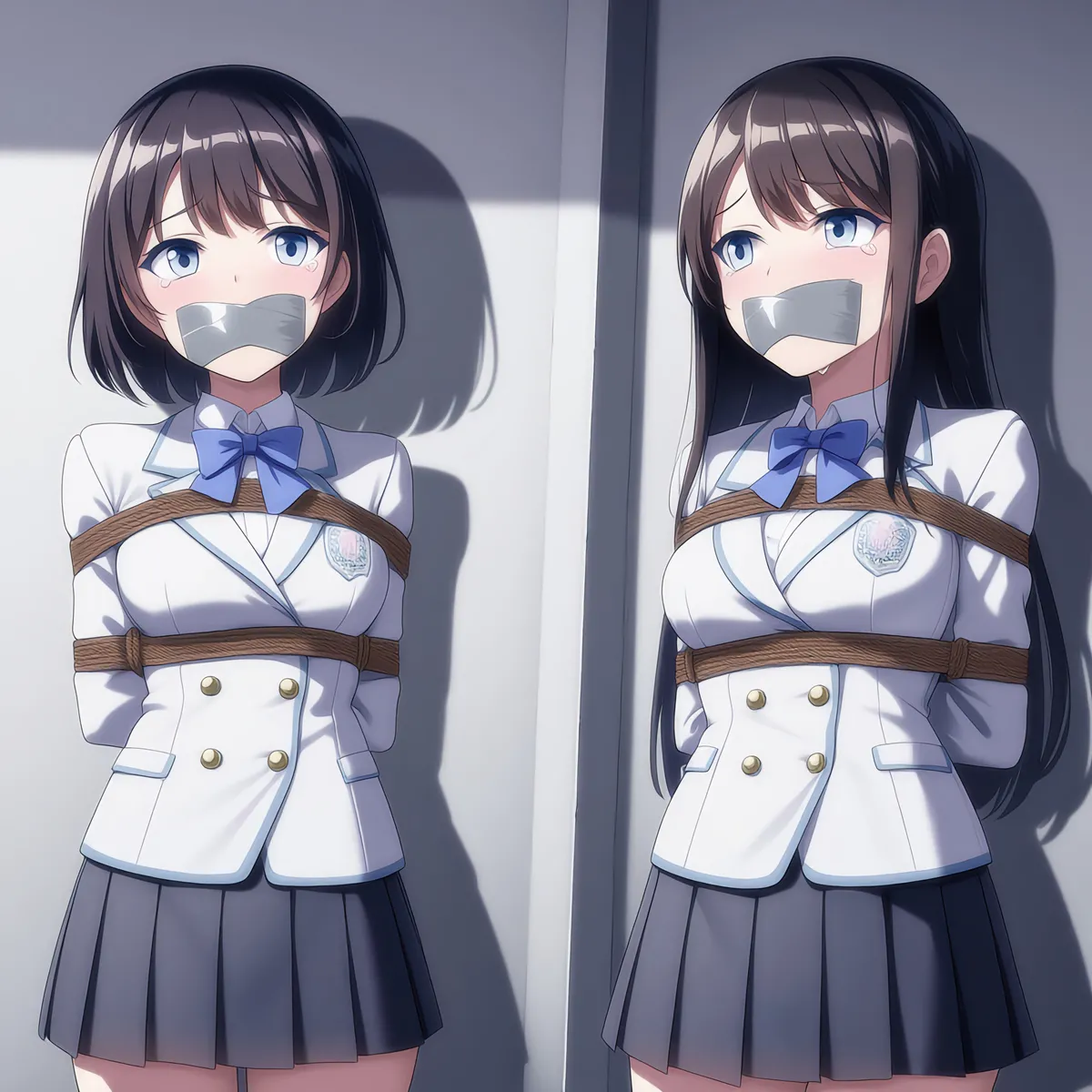 School Girls Bondage - Image 37