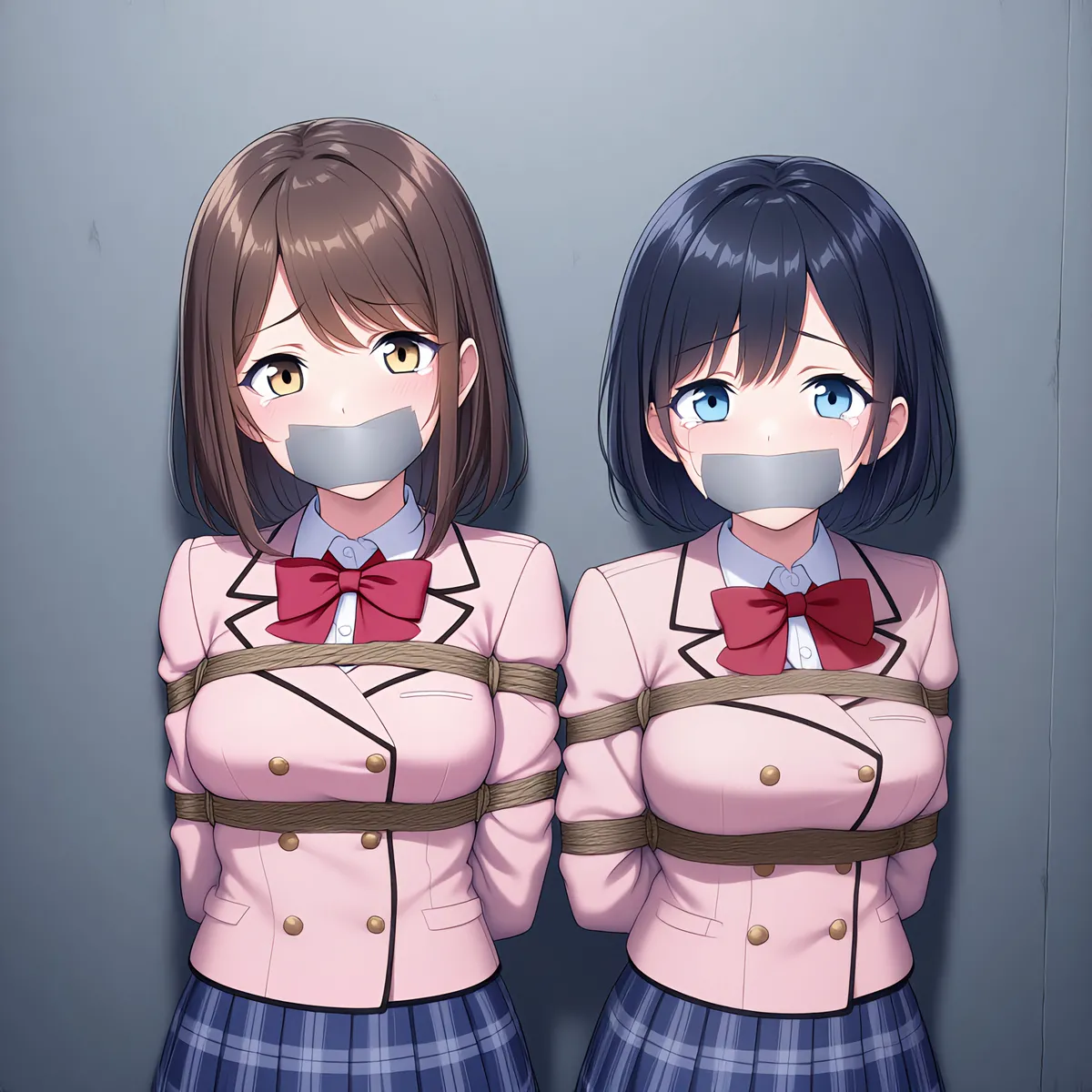 School Girls Bondage - Image 38